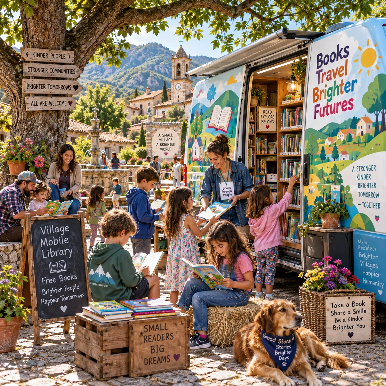 Cómo las bibliotecas móviles transforman el acceso a la lectura en comunidades rurales