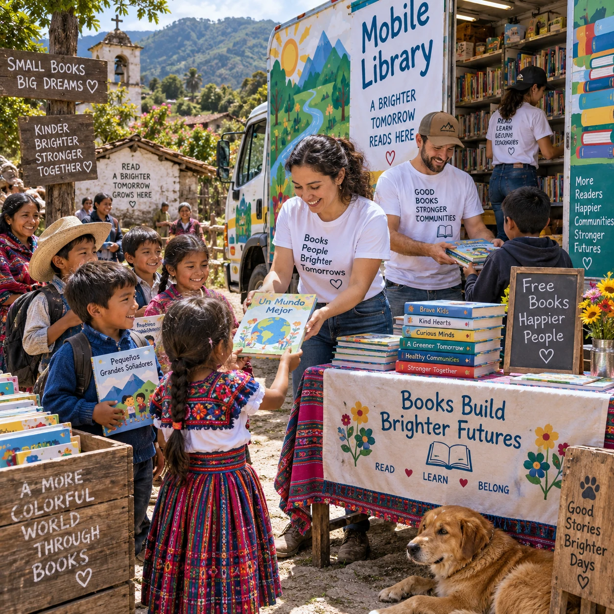 Historias inspiradoras de voluntarios que llevan bibliotecas itinerantes a más comunidades